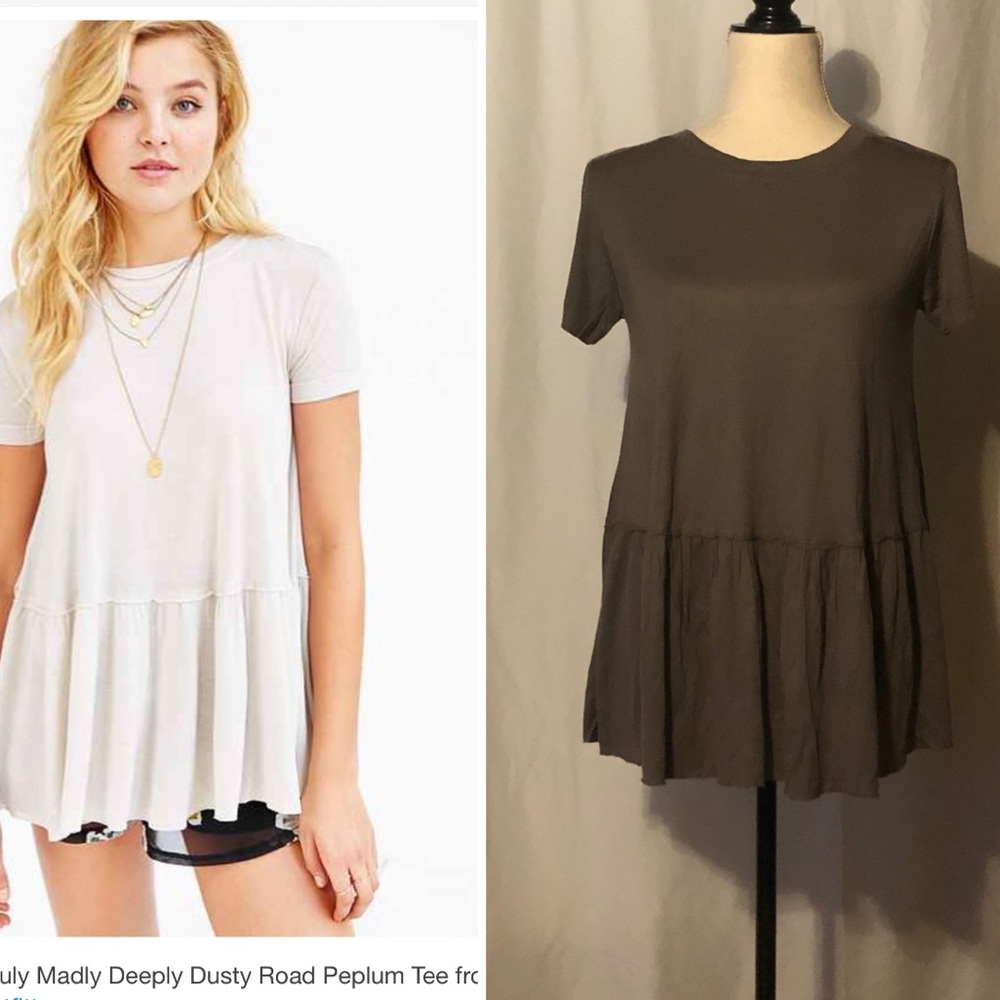 Truly Madly Deeply Peplum Top